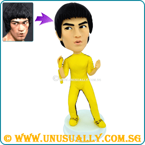 Custom 3D Bruce Lee In Action Figurine
